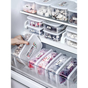 一周备菜神器冰柜冷冻专用收纳盒放冰箱里的冻肉分格盒子密封小盒