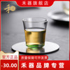台湾禾器杯子手工耐高温彩色玻璃杯茶杯杯子家用品杯含香杯凝香杯