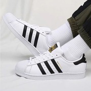 adidas三叶草superstar金标贝壳头，男女小白鞋，休闲鞋板鞋fu7712