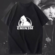 新埃米纳姆半袖Eminem Slim Shady痞子阿姆摇滚说唱纯棉短袖T恤衫