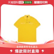 香港直发PAUL&SHARK 男士黄色棉质短袖POLO衫 E14P0126-358