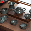青瓷整套高档功夫茶具，手工哥窑铁胎冰裂茶壶茶杯，套装家用陶瓷简约