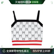 香港直邮pinko23春夏，logo印花针织，女士吊带背心