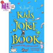 海外直订Kids Joke Book  Fully illustrated children's book  containing hundreds of funny  儿童笑话书：全插图儿童书，