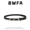 BWFA皮带潮流横排字母S腰带中性腰带男款高级感ins时尚个性