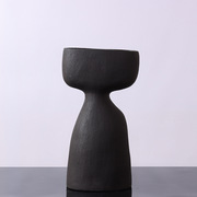 定制现代新中式极简抽象陶瓷花瓶，工艺品摆件家居样板房软装饰品用