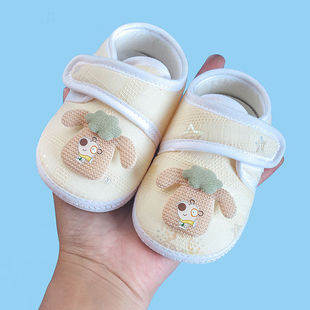 0-1岁男女宝宝婴儿学步鞋夏季婴儿鞋软底防滑魔术贴透气鞋春秋新