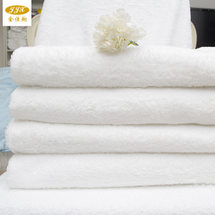 五星级酒店专用白色大浴巾吸水纯棉不掉毛宾馆全棉抹胸成人浴巾