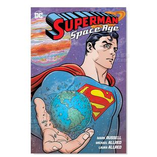 DC漫画 超人 太空纪元 Superman  Space Age 精装 英文漫画书原版进口图书 超级英雄系列美漫书籍Mark Russell