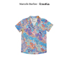 Marcelo Burlon 儿童彩色短袖衬衫设计感上衣丨RollingKids