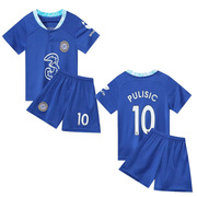 儿童世界杯足球服套装，男女小学生短袖球衣，训练服印字
