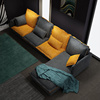 定制北欧科技布沙发现代简约转角沙发大小户型客厅组合三人位布艺