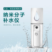 迷你保湿喷雾补水仪便携式加湿器充电蒸脸器冷喷美容仪