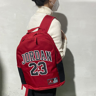 jordan双肩背包学生书包，耐克大容量aj休闲潮流，男旅行包运动包