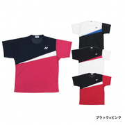 日本YONEX尤尼克斯羽毛球衣服2022夏季速干训练短袖酒红色T恤