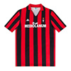 复刻89-90赛季ac米兰短袖，复古老款球衣巴斯滕古利特巴雷西足球服