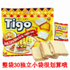 越南进口越贡tigo面包干300g饼干牛奶鸡蛋白巧克力网红零食