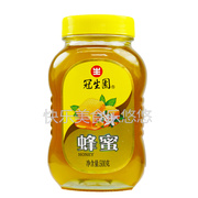 2瓶冠生园蜂蜜500g*1瓶纯蜂蜜纯天然百花蜜农家无添加蜜
