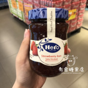 香港 西班牙进口Hero/喜来 草莓/蓝莓/杏脯味果酱 340g面包酱