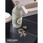 姜饼人磁吸开瓶器创意冰箱贴家用啤酒汽水起瓶器，便携饮料开盖神器