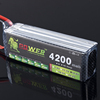 狮子航模锂电池4200mAh3S11.1V35C大脚车遥控车/船模