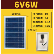 5V6V10V12V太阳能发电电池充电板太阳板10W15W太阳能板光伏板