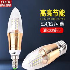 led灯泡e27蜡烛灯e145w7w9w12w