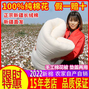 新疆棉花被棉絮床垫被芯棉花，纯棉花垫被，被子手工棉被冬被加厚保暖