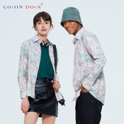 CotonDoux 法国衬衫男女装品牌法式休闲纯棉个性高级感花衬衣地图