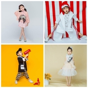 儿童摄影服装，大男孩潮款影楼童装，拍摄童装20183-6男女童套装