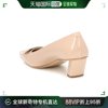 香港直邮rogervivier罗杰维维亚女士米色漆皮，中跟鞋rvw00600