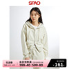 SPAO韩国同款2024春季女士时尚连帽开衫卫衣外套SPMZE12G99