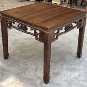 实木仿古餐桌方桌长条桌家用八仙桌四方桌吃饭餐厅面馆正方形桌子