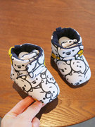 婴儿鞋子秋冬6-12月初生儿，袜套保暖鞋婴幼儿棉鞋，冬季宝宝学步前