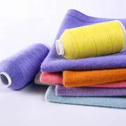 100%纯山羊绒线机织，细毛线手编宝宝团围巾线鄂尔多斯市绒
