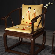 椅垫地上中式中国风经典名画仕女图红木椅子圈椅餐椅坐垫海绵垫子