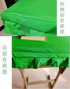 中小学生课桌桌布桌套桌罩40X60绿色防水学校书加厚简约新疆现代