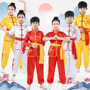 六一儿童中小学生武术表演服儿童节表演出服装男孩训练比赛专用61