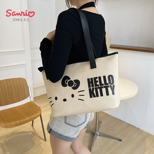 HelloKitty三丽鸥库洛米帆布腋下包少女手提包百搭可爱儿童单肩包