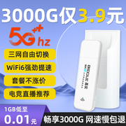 小杨哥随身wifi无线移动wifi6网络5G无限流量三网宽带免插卡wilf通用车载路由便携式wi-fi热点2024