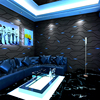 ktv墙纸歌厅闪光墙布3d立体反光发光酒吧包厢，装饰科技感背景壁纸