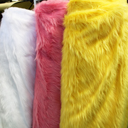 白色长毛绒布料饰品垫柜台装饰展示毛毛布毛毯格子铺背景布1米价
