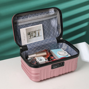 化妆包ins便携女手提旅行箱大容量防水洗漱品收纳包化妆箱盒