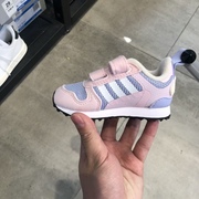 adidas阿迪达斯三叶草ZX 700 HD男女婴童经典魔术贴学步鞋GZ7518