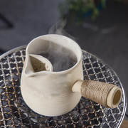 粗陶罐罐壶可干烧围炉煮茶壶大容量茶壶户外网红碳火壶煮茶温奶壶