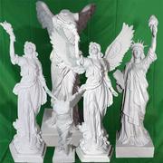 高档来图定制欧式大型雕塑玻璃钢水泥石膏仿古人物艺术摆件胜利女