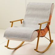 躺椅摇椅沙发盖布单人沙发垫棉麻坐垫座垫沙发椅垫套罩防滑椅子垫