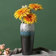 大号花瓶陶瓷创意水培水养插鲜花干花花瓶客厅餐桌办公装饰品摆件