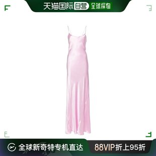 香港直邮Victoria Beckham 低背吊带拖地连衣裙 1224WDR005234A88