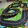 路轨道赛车玩具，儿童双人大型赛道，8-10岁男孩电动遥控汽车